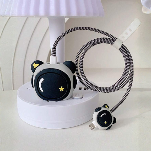 Set 4 Piezas Protector de Cargador Astronauta