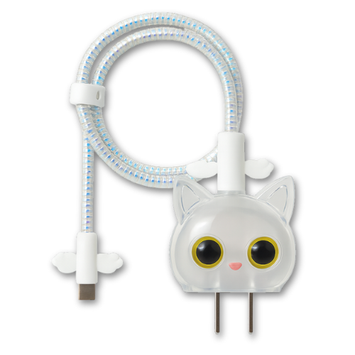 Set 5 Piezas Protector de Cargador Gato