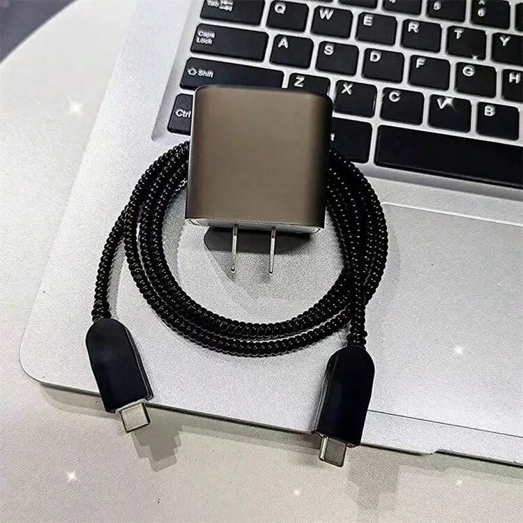 Set 5 Piezas Protector de Cargador Negro Mate