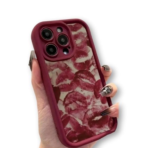 Funda Besos Rojo Intenso - Iphone 13