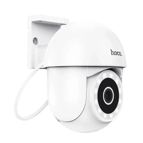 Camara Vigilancia Hoco D2 externo PTZ HD Blanco
